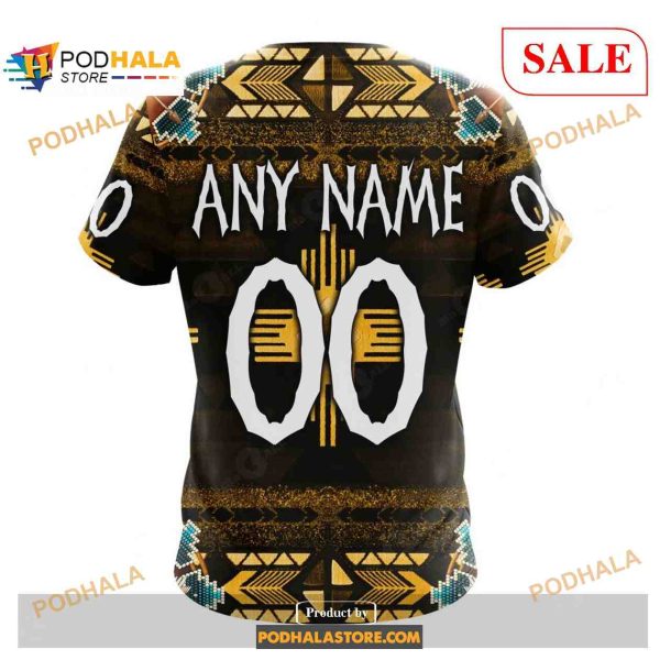 Custom Pittsburgh Penguins Native Costume NHL Shirt Hoodie 3D