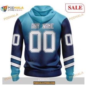 Custom Pittsburgh Penguins Retro Gradient Design Nhl Shirt Hoodie 3d 2