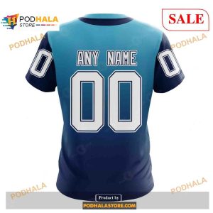 Custom Pittsburgh Penguins Retro Gradient Design Nhl Shirt Hoodie 3d 4