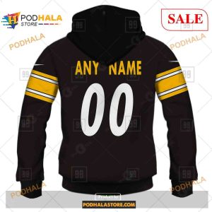 Custom Pittsburgh Steelers Home Shirt NFL Hoodie 3D 3