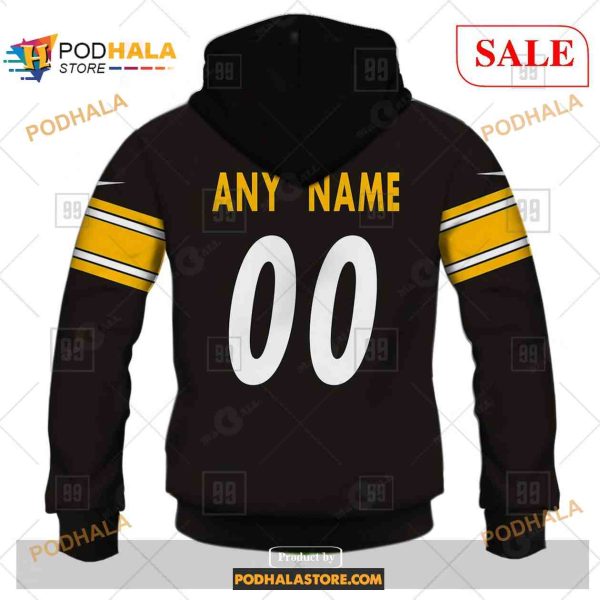 Custom Pittsburgh Steelers Home Shirt NFL Hoodie 3D