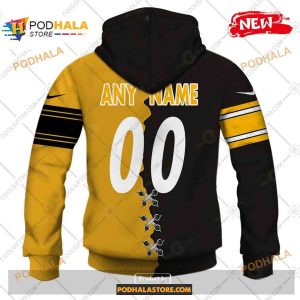 Custom Pittsburgh Steelers Mix Jersey Special Design Shirt NFL Hoodie 3D 3