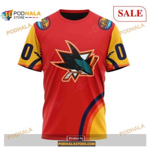 Custom San Jose Sharks All Star Sunset Nhl Shirt Hoodie 3d 3