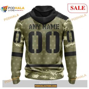 Custom San Jose Sharks Camo Military Appreciation Nhl Shirt Hoodie 3d 2