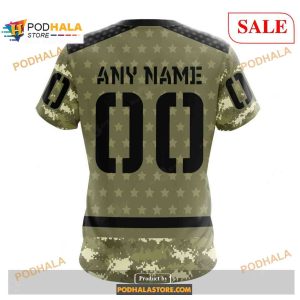 Custom San Jose Sharks Camo Military Appreciation Nhl Shirt Hoodie 3d 4