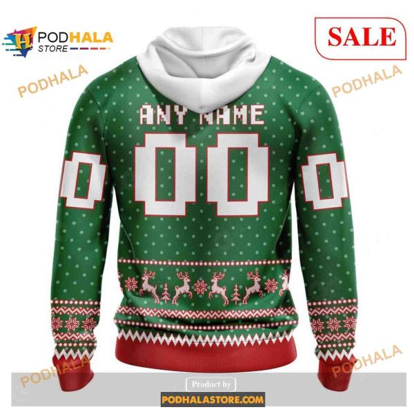 Custom San Jose Sharks Christmas Apparel NHL Shirt Hoodie 3D