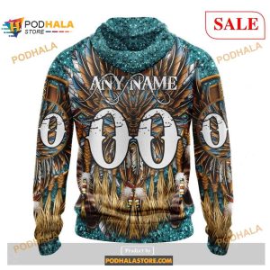 Custom San Jose Sharks Native Costume Design Nhl Shirt Hoodie 3d 2