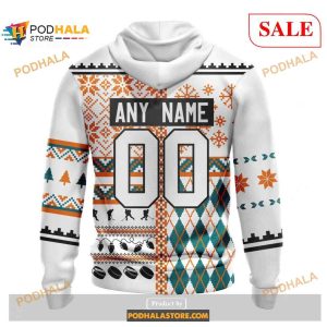 Custom San Jose Sharks Unisex Christmas Nhl Shirt Hoodie 3d 2