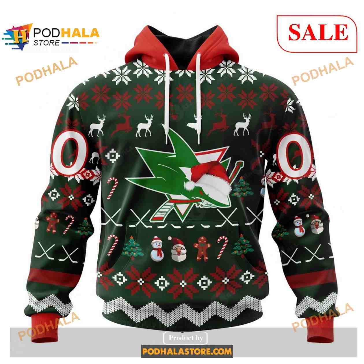 celtics christmas sweater