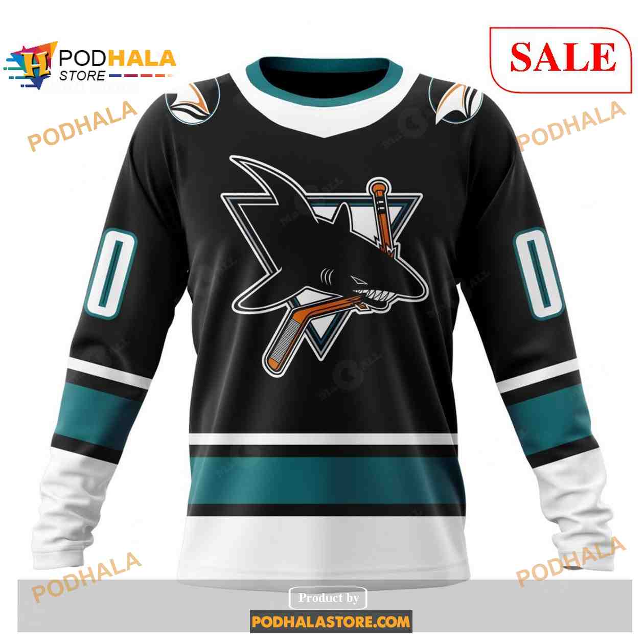 Official San Jose Sharks ice hockey logo 2023 shirt, hoodie