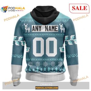 Custom Seattle Kraken Chrismas Season Nhl Shirt Hoodie 3d 2