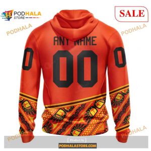 Custom Seattle Kraken National Day For Truth And Reconciliation Nhl Hoodie 3d 2