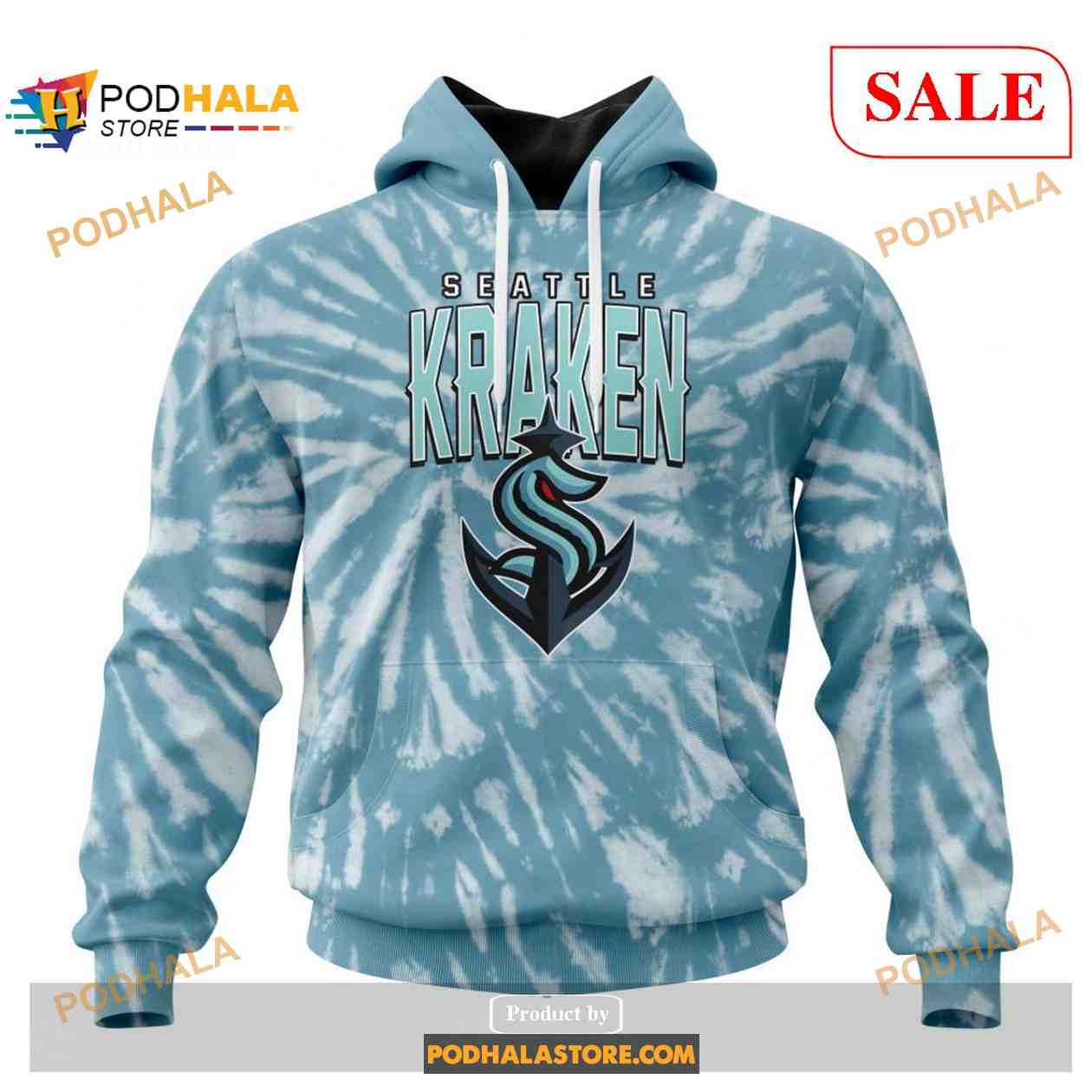 NHL Seattle Kraken Mix Jersey Custom Personalized Hoodie T Shirt