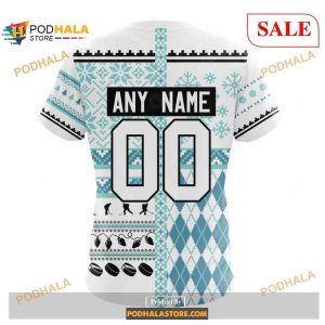 Custom Seattle Kraken Unisex Christmas Nhl Shirt Hoodie 3d 4