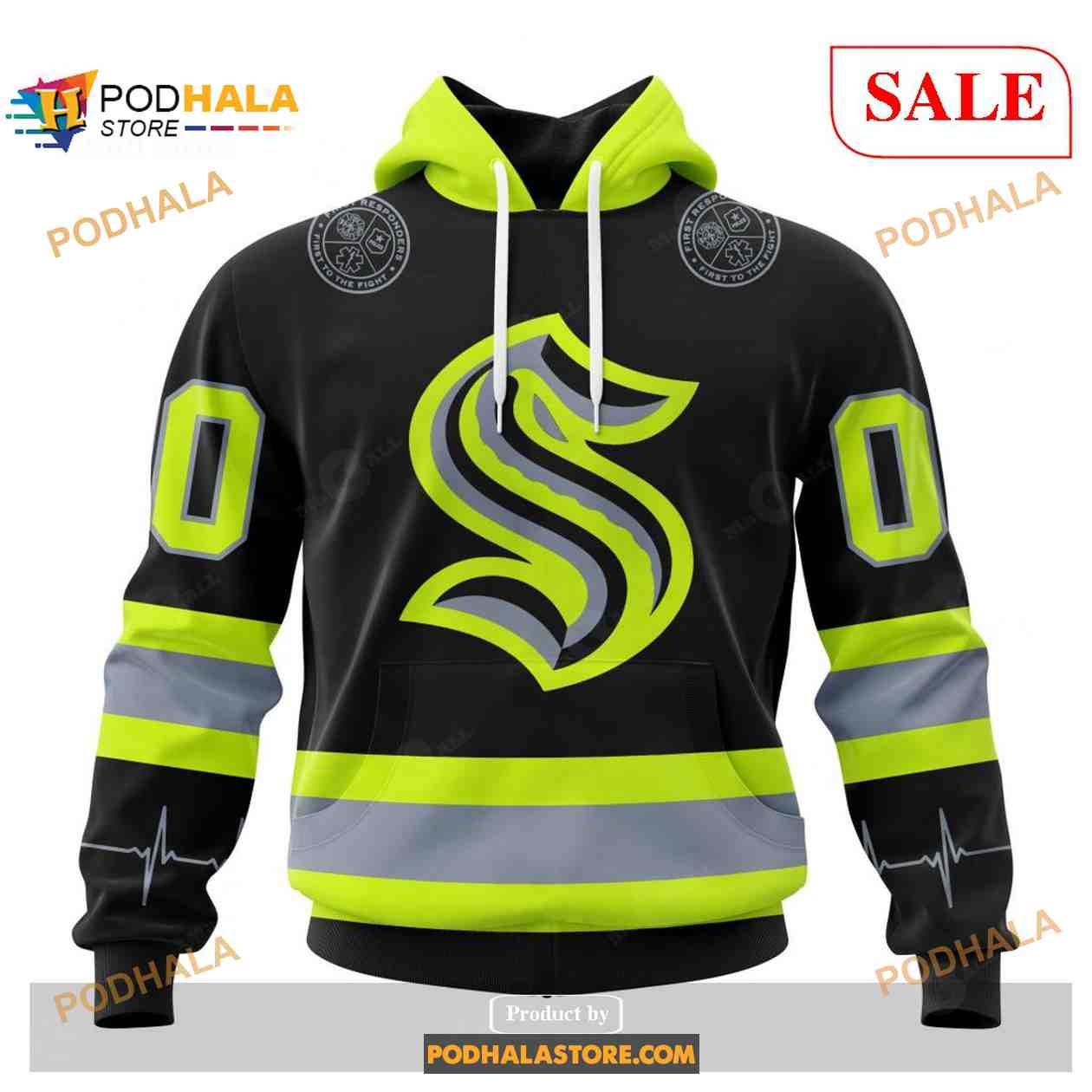 BEST NHL Seattle Kraken Special Reverse Retro Redesign 3D Hoodie