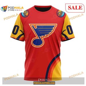 Custom St Louis Blues All Star Sunset Nhl Shirt Hoodie 3d 3