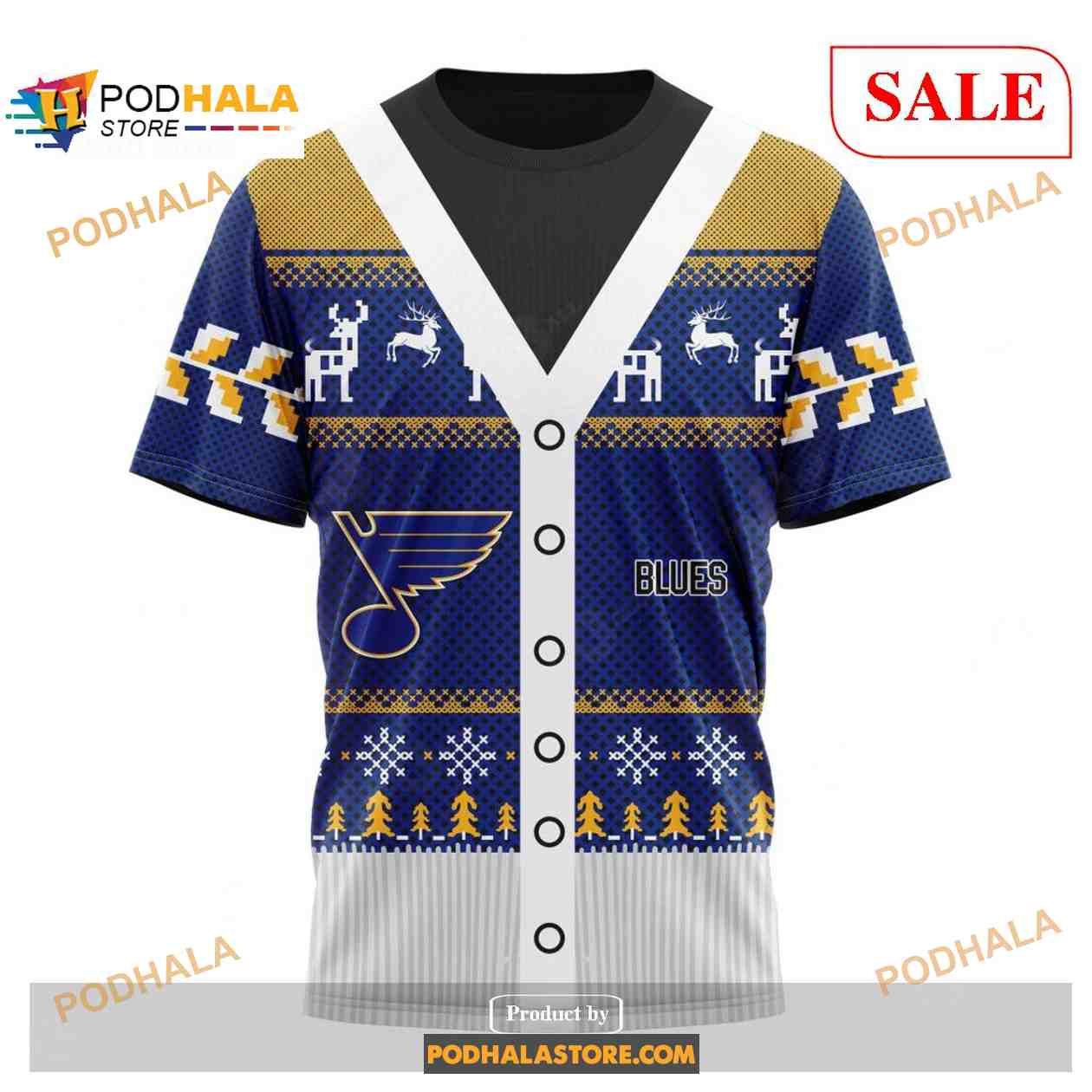 Custom St Louis Blues Throwback Vintage NHL Hockey Home Jersey NHL Shirt  Hoodie 3D - Bring Your Ideas, Thoughts And Imaginations Into Reality Today