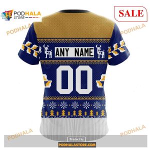 Custom St Louis Blues Chrismas Season Nhl Shirt Hoodie 3d 4