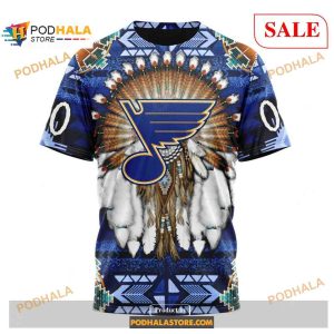 Custom NHL St Louis Blues Mix Color Jersey 2023 Shirt Hoodie 3D