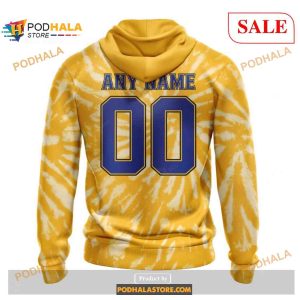 Custom St Louis Blues Retro Vintage Tie Dye Nhl Shirt Hoodie 3d 2