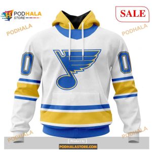 Personalized St. Louis Blues Throwback Vintage NHL Hockey Home