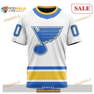 Custom St Louis Blues Unisex With Retro Concepts Nhl Shirt Hoodie 3d 3