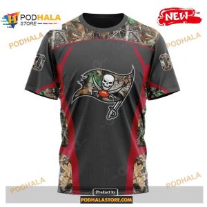 Custom Tampa Bay Buccaneers Special Camo Hunting Black Design Shirt NFL Hoodie 3D 3