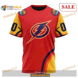 Custom Tampa Bay Lightning All Star Sunset Nhl Shirt Hoodie 3d 3