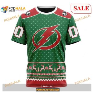 Custom Tampa Bay Lightning Christmas Apparel Nhl Shirt Hoodie 3d 3