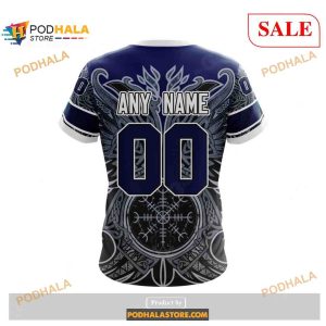 Custom Tampa Bay Lightning Norse Viking Symbols Nhl Shirt Hoodie 3d 2