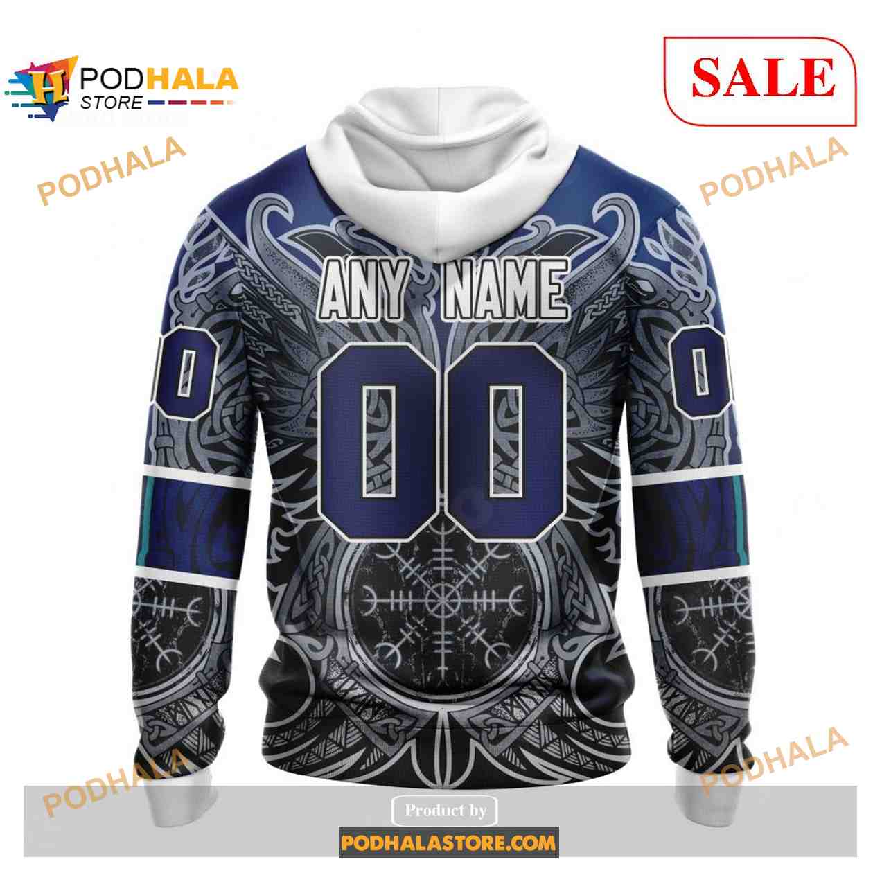 Custom Name & Number NHL Tampa Bay Lightning Reverse Retro Alternate Shirt  Hoodie 3D - Bring Your Ideas, Thoughts And Imaginations Into Reality Today