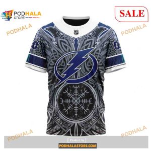 Custom Tampa Bay Lightning Norse Viking Symbols Nhl Shirt Hoodie 3d 4