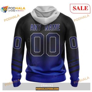 Custom Tampa Bay Lightning Retro Gradient Design Nhl Shirt Hoodie 3d 2