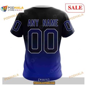 Custom Tampa Bay Lightning Retro Gradient Design Nhl Shirt Hoodie 3d 4