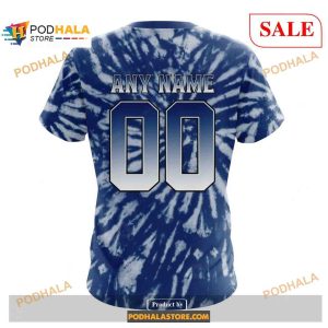 Custom Tampa Bay Lightning Retro Vintage Tie Dye Nhl Shirt Hoodie 3d 4