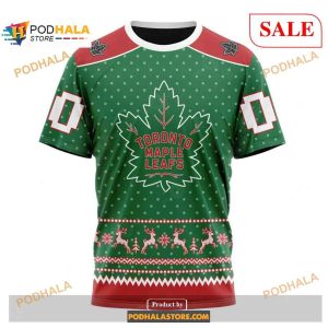 Custom Toronto Maple Leafs Christmas Apparel Nhl Shirt Hoodie 3d 3