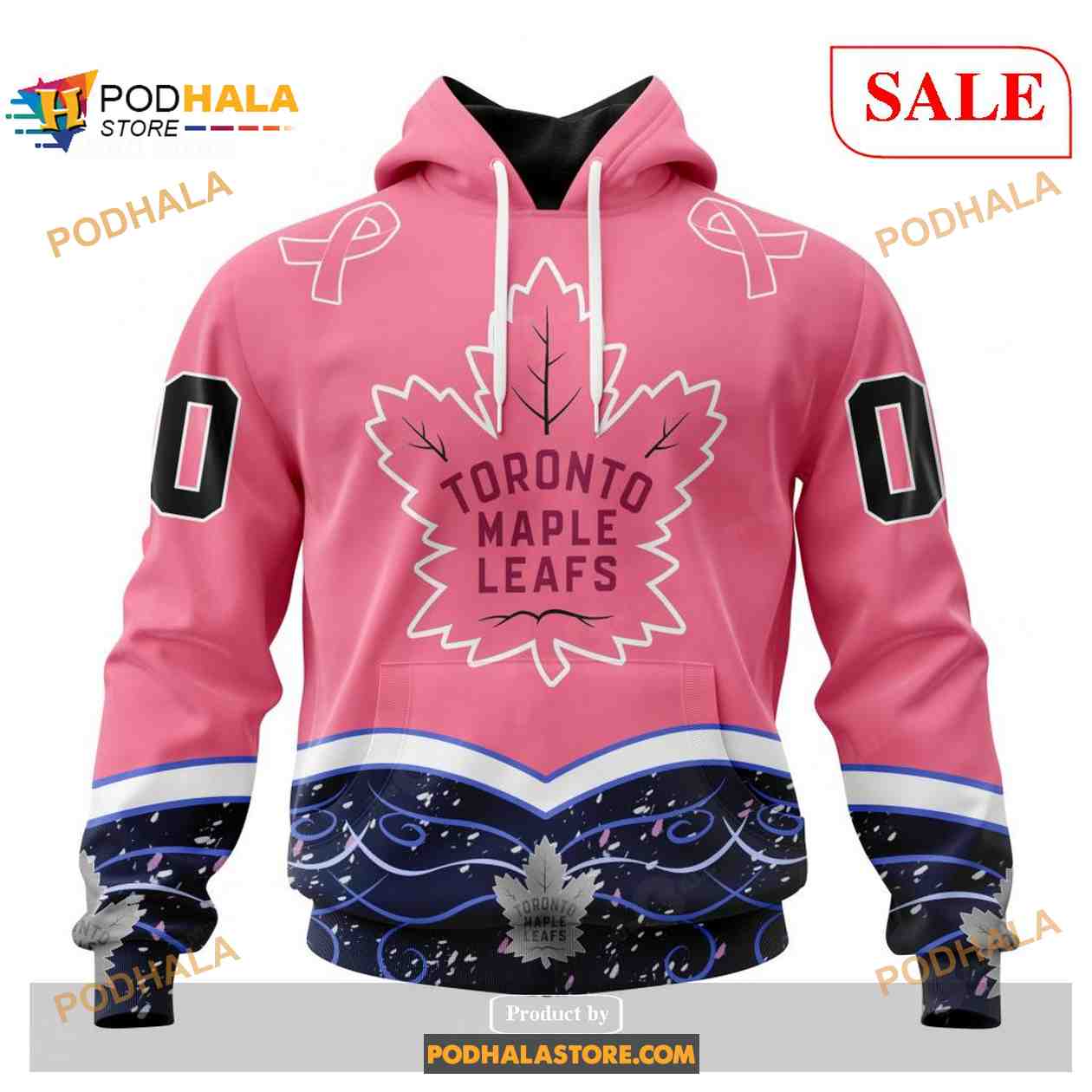 Pink Women Toronto Maple Leafs NHL Fan Apparel & Souvenirs for sale