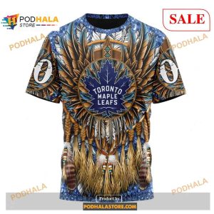Custom Toronto Maple Leafs Native Costume Design Nhl Shirt Hoodie 3d 3