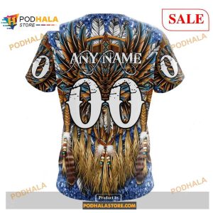 Custom Toronto Maple Leafs Native Costume Design Nhl Shirt Hoodie 3d 4