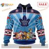 Custom Toronto Maple Leafs Paw Patrol NHL Shirt Hoodie 3D