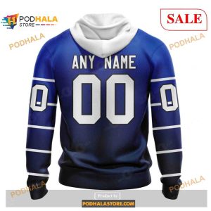 Custom Toronto Maple Leafs Retro Gradient Design Nhl Shirt Hoodie 3d 2
