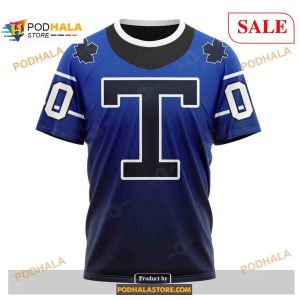 Custom Toronto Maple Leafs Retro Gradient Design Nhl Shirt Hoodie 3d 3