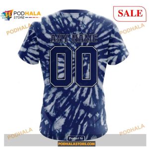 Custom Toronto Maple Leafs Retro Vintage Tie Dye Nhl Shirt Hoodie 3d 4