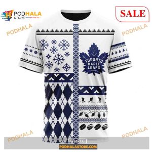 Custom Toronto Maple Leafs Unisex Christmas Nhl Shirt Hoodie 3d 3