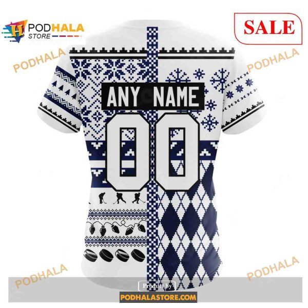 Custom Toronto Maple Leafs Unisex Christmas NHL Shirt Hoodie 3D