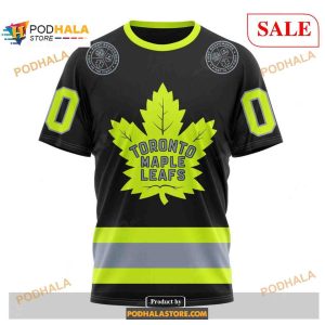 Custom Toronto Maple Leafs Unisex Firefighter Uniforms Color Nhl Shirt Hoodie 3d 3