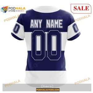 Custom Name & Number NHL Reverse Retro Toronto Maple Leafs Shirt Hoodie 3D  - Bring Your Ideas, Thoughts And Imaginations Into Reality Today