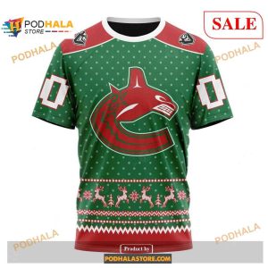 Custom Vancouver Canucks Christmas Apparel Nhl Shirt Hoodie 3d 3