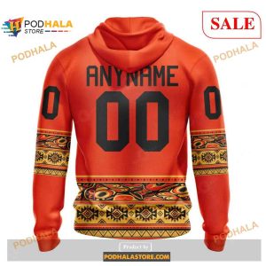 Custom Vancouver Canucks National Day For Truth And Reconciliation Nhl Hoodie 3d 2