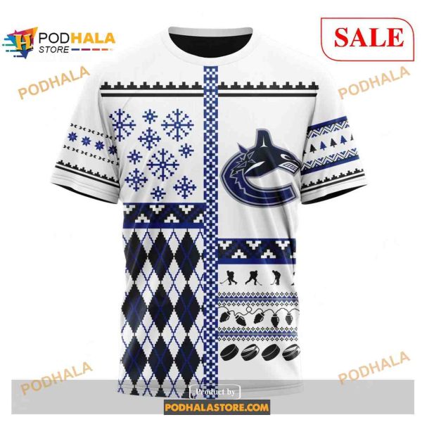 Custom Vancouver Canucks Unisex Christmas NHL Shirt Hoodie 3D